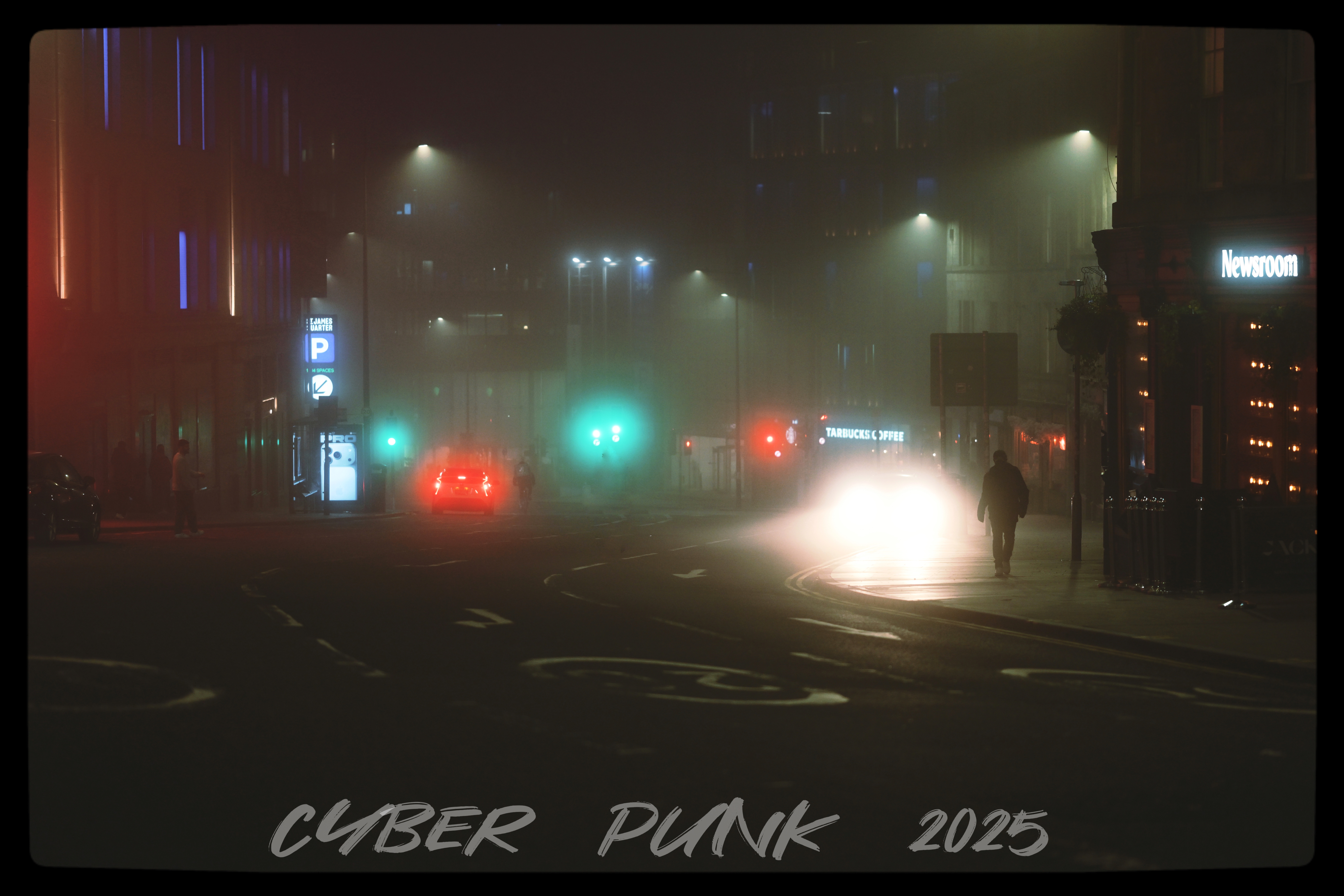 Edinburgh Foggy Night